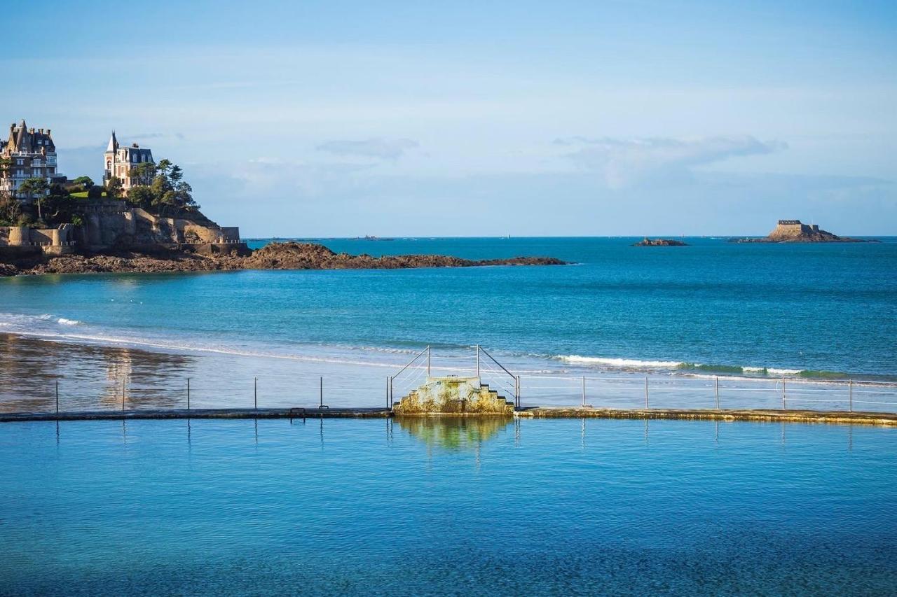 La Maison Les Mimosas Le Minihic-sur-Rance Esterno foto
